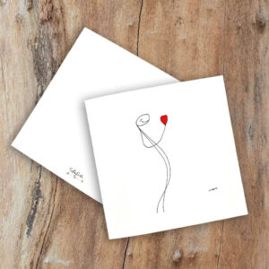 Kunstkaart Love